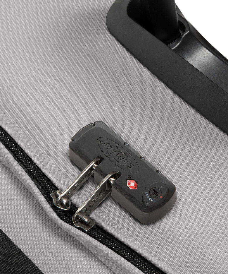 Eastpak Tranverz M Travel bag with wheels pebble grey