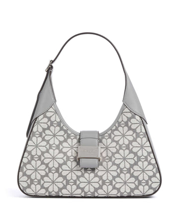 Kate Spade New York Spade Flower Jacquard Sac porté épaule grey/multicolour