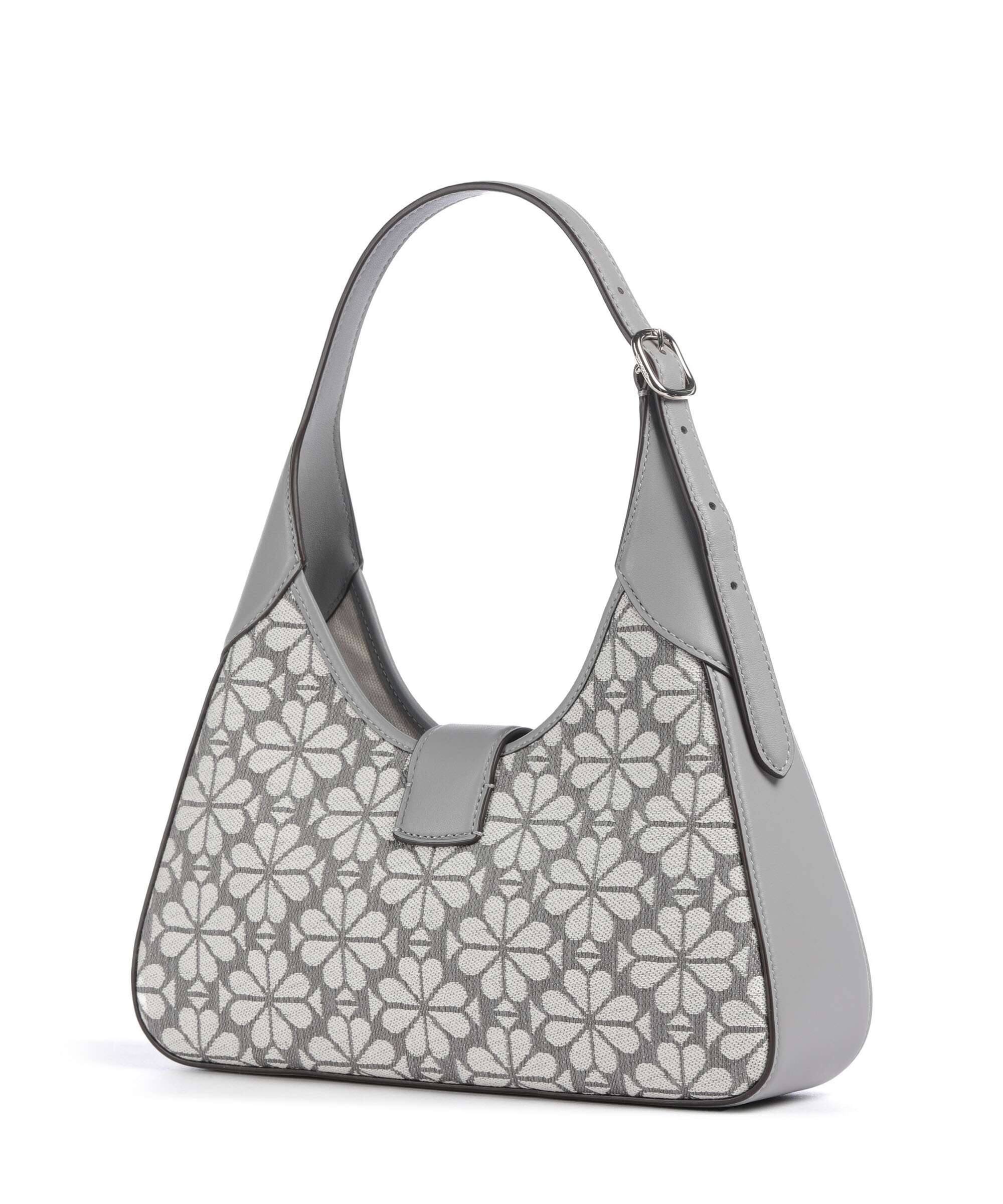 Kate Spade New York Spade Flower Jacquard Shoulder bag grey/multicolour