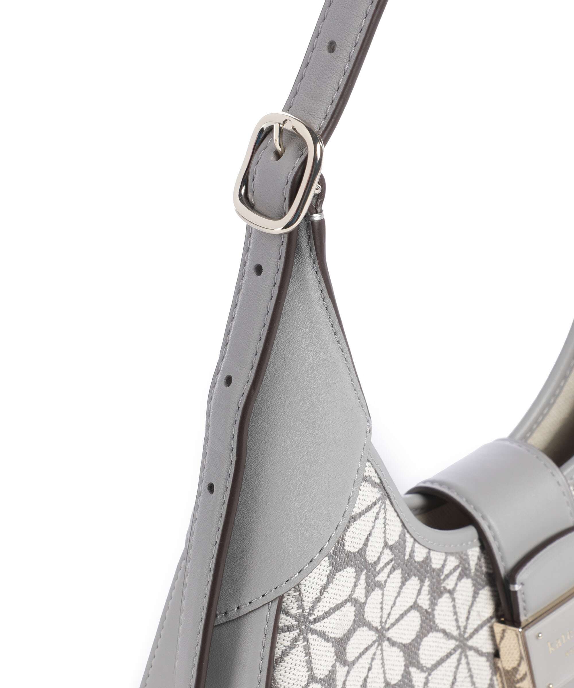 Kate Spade New York Spade Flower Jacquard Shoulder bag grey/multicolour