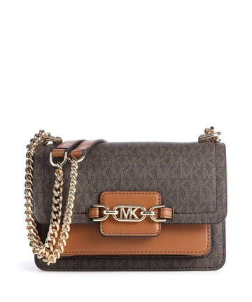 Michael Kors Heather Schoudertas brown/acorn