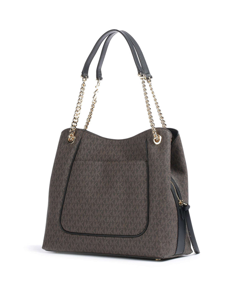 Michael Kors Piper Hobo bag brown/black
