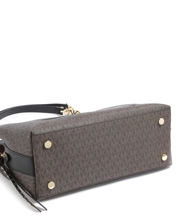Michael Kors Piper Hobo bag brown/black