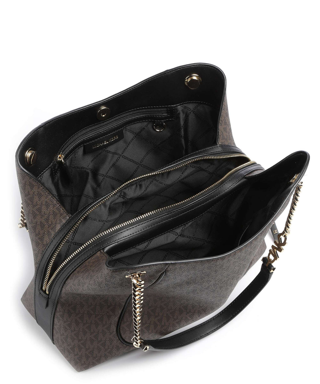 Michael Kors Piper Hobo bag brown/black