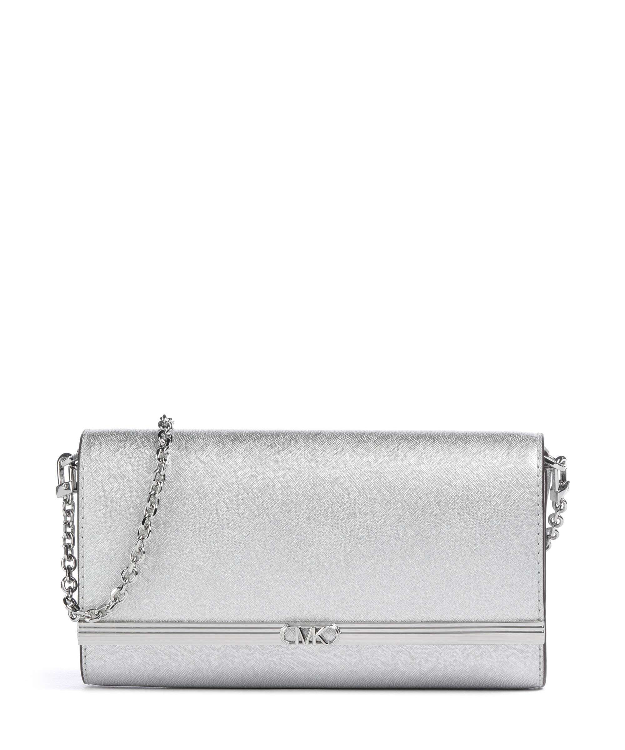 Michael Kors Mona Crossbody bag silver