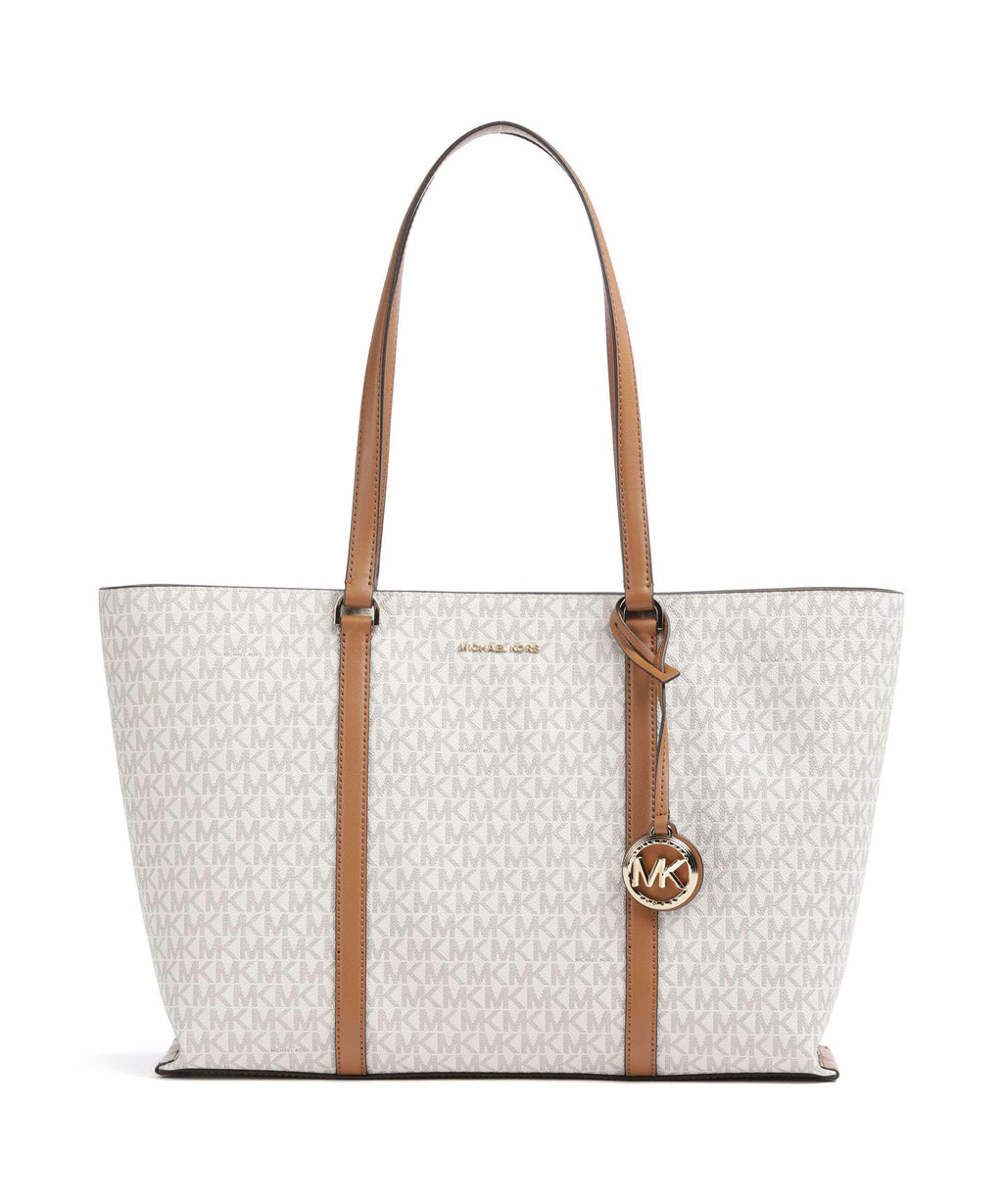 Michael Kors Temple Tote bag vanilla/acorn