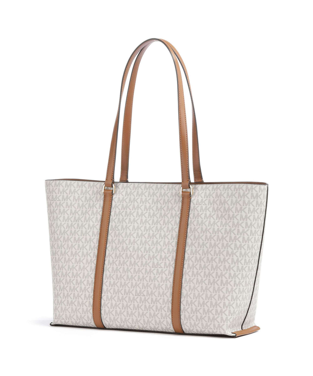 Michael Kors Temple Tote bag vanilla/acorn