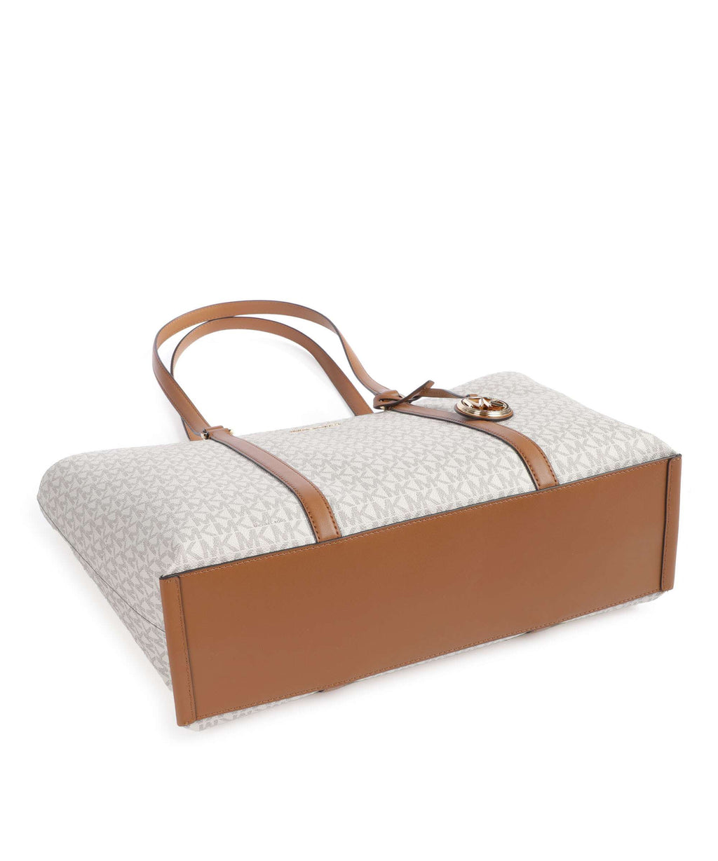 Michael Kors Temple Tote bag vanilla/acorn