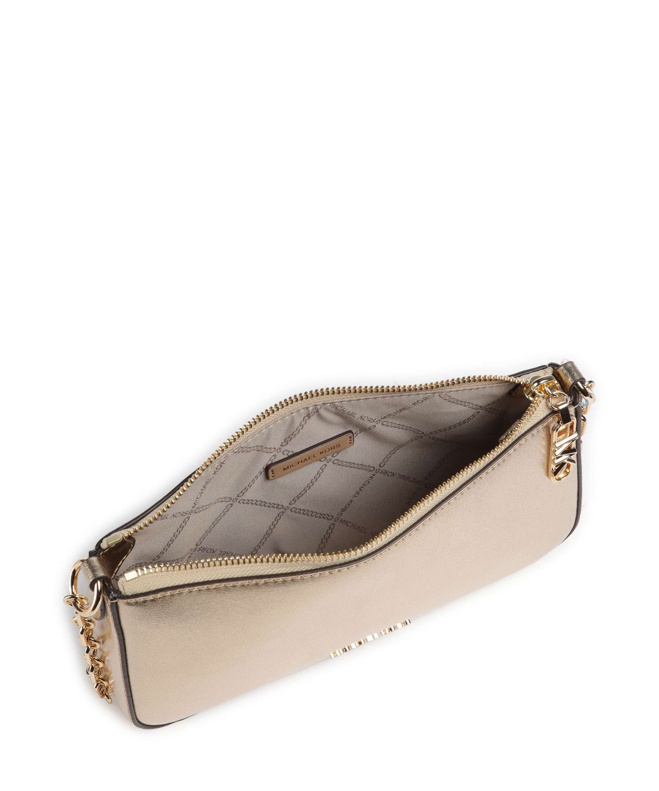 Michael Kors Empire Shoulder bag pale gold