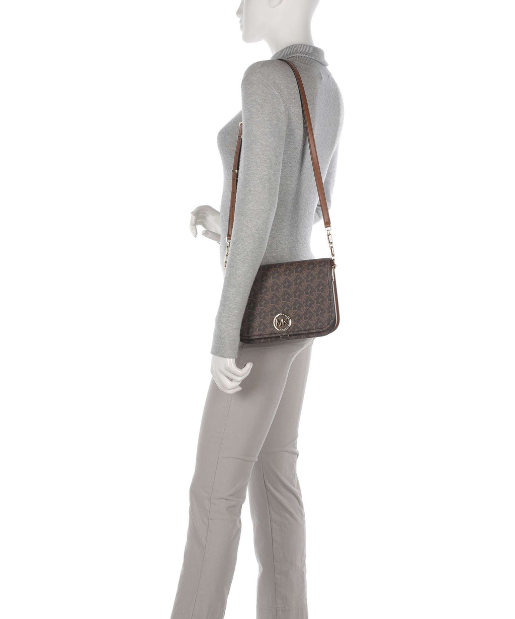 Michael Kors Delancey Crossbody bag brown
