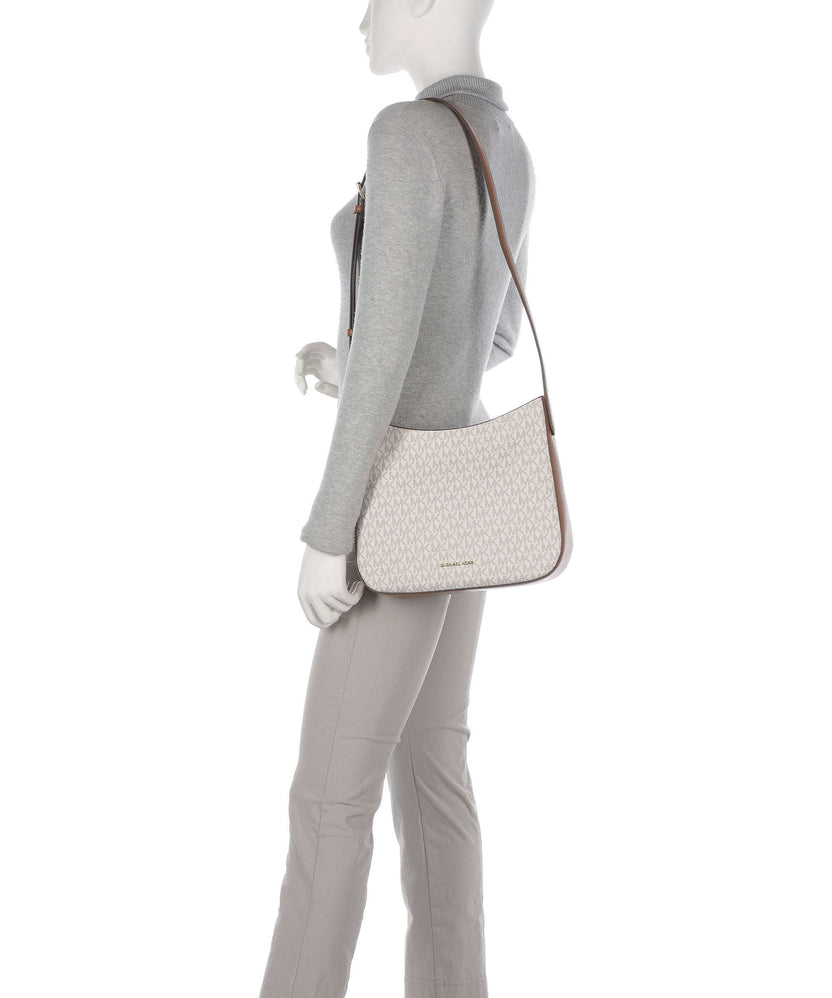 Michael Kors Kensington Hobo bag vanilla/acorn