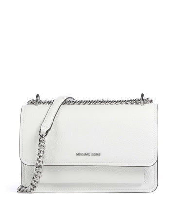 Michael Kors Claire Large Shoulder bag optic white