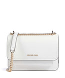 Michael Kors Claire Small Sac porté épaule optic white