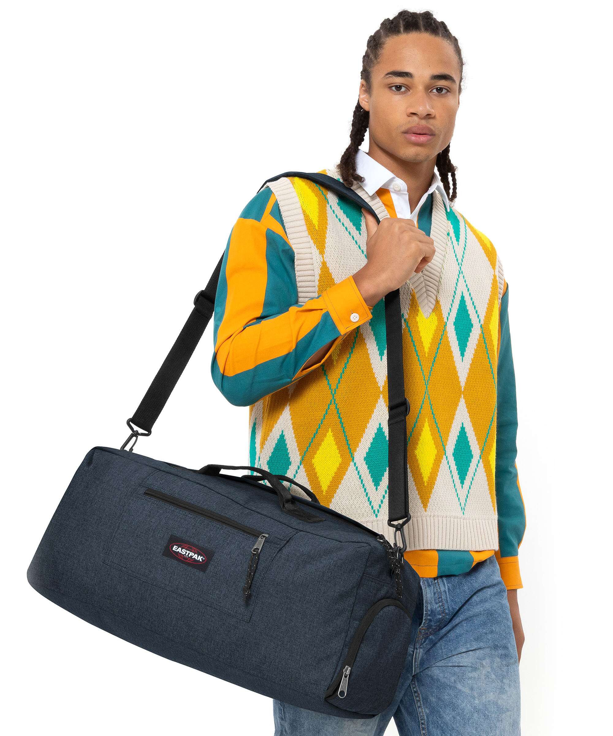 Eastpak Duffl'r M Weekend bag triple denim