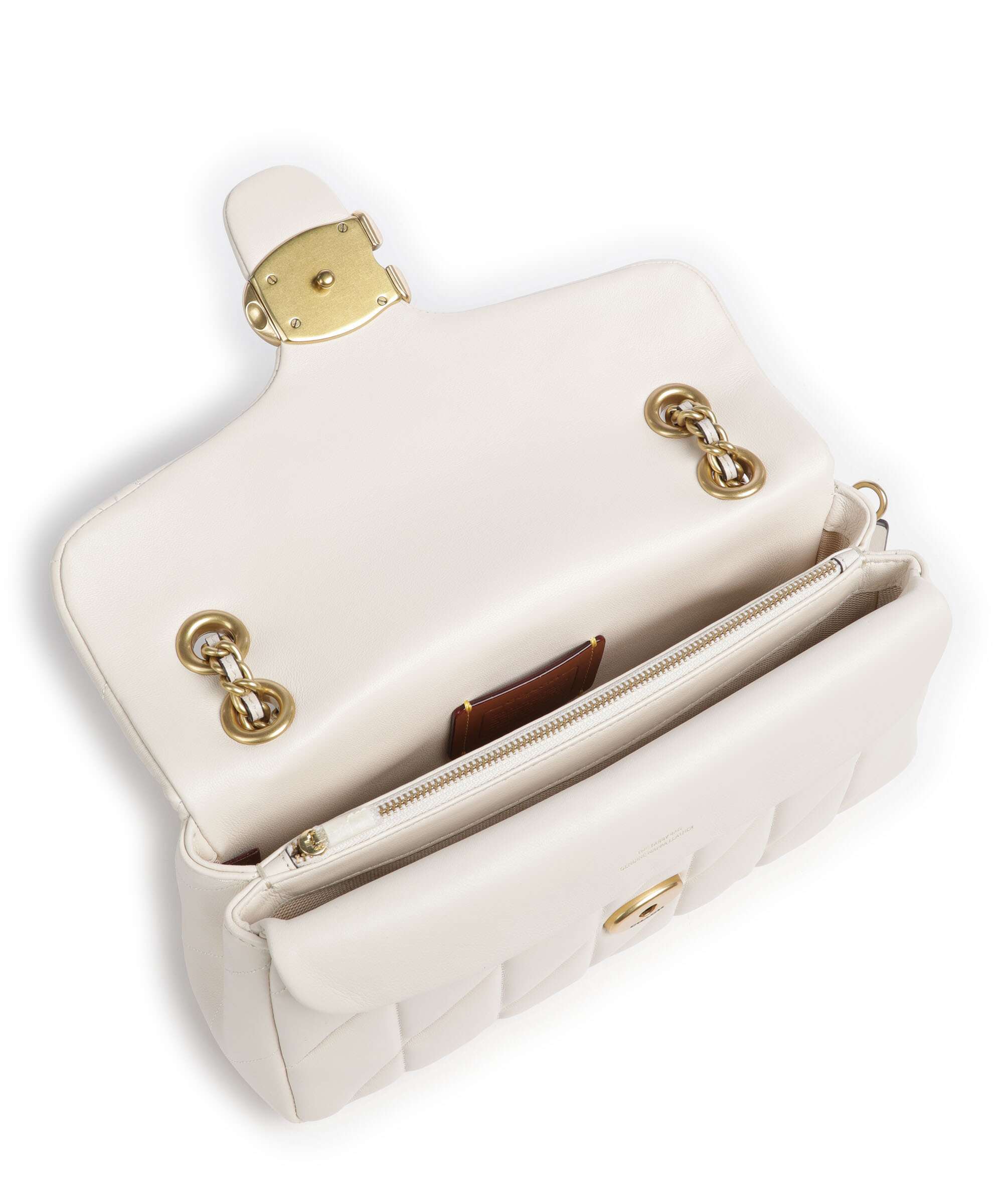 Coach Tabby Quilted 26 Shoulder bag chalk