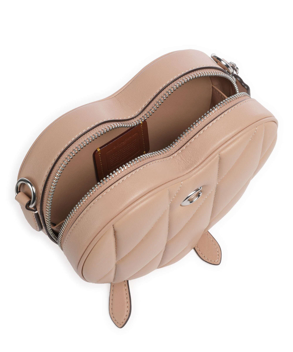 Coach Heart Crossbody bag buff