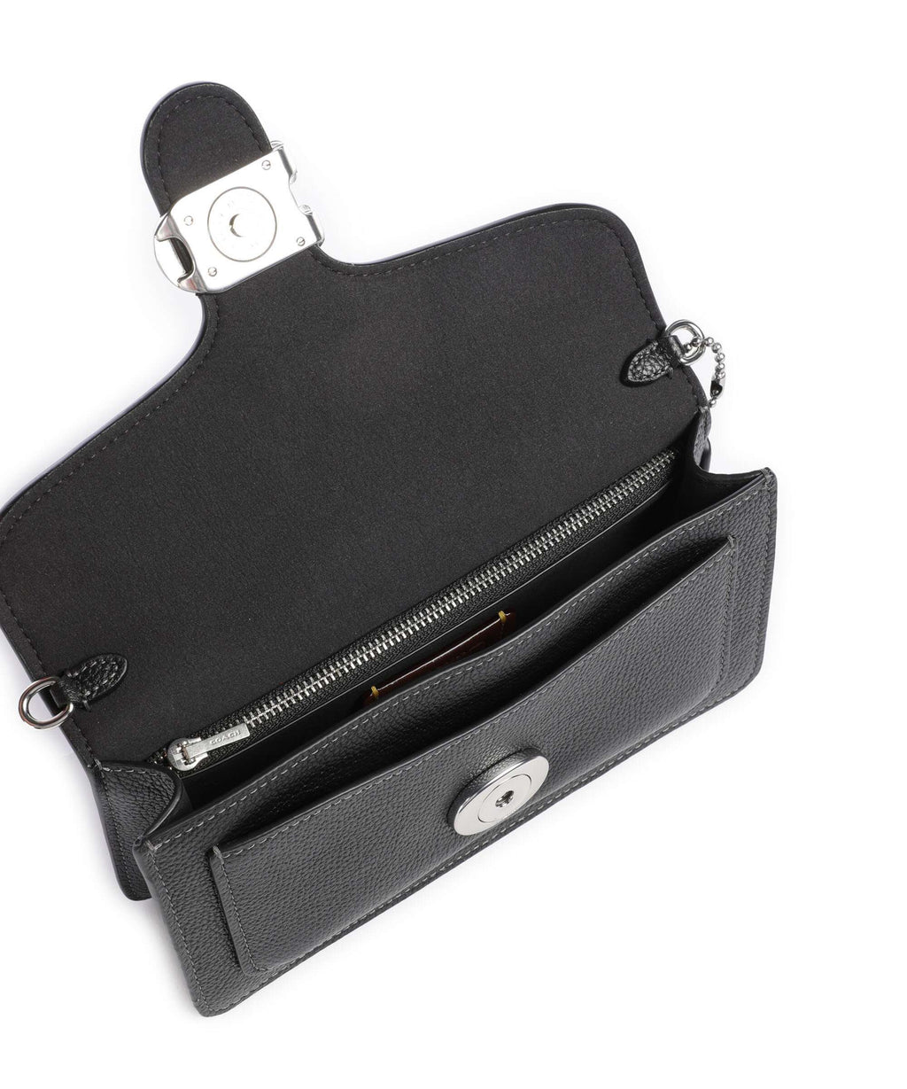 Coach Tabby Chain Crossbody bag black