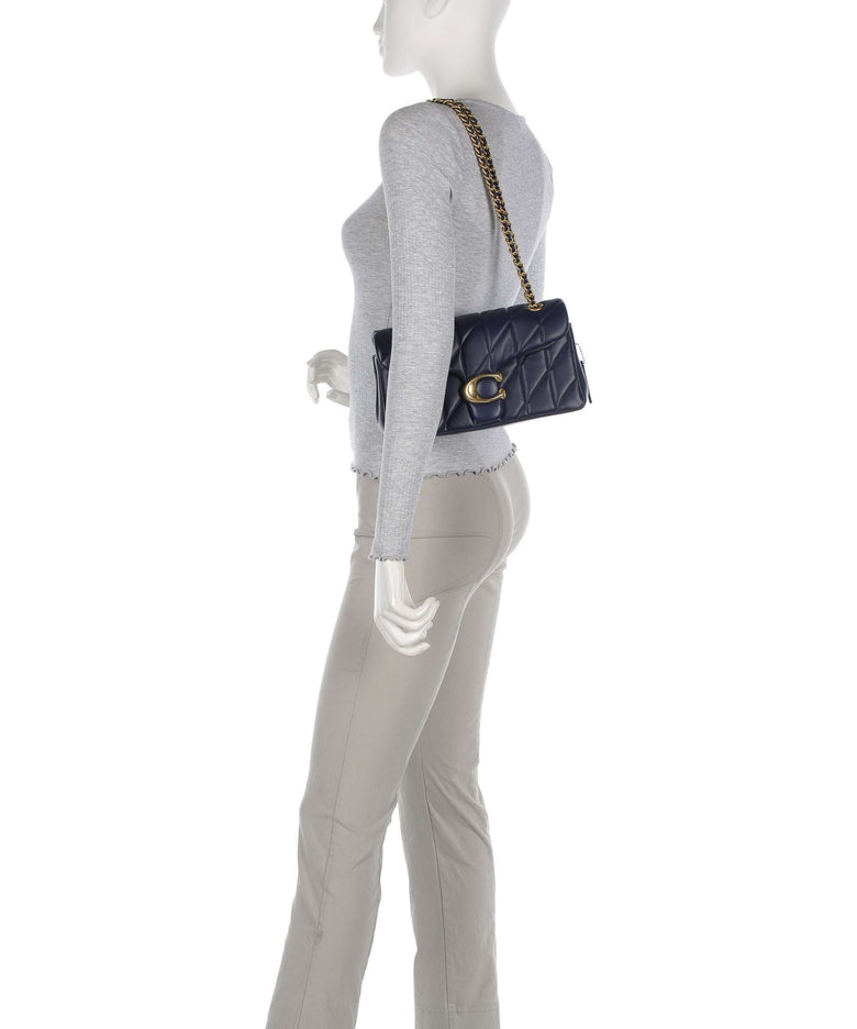 Coach Tabby Quilted 26 Shoulder bag dark navy
