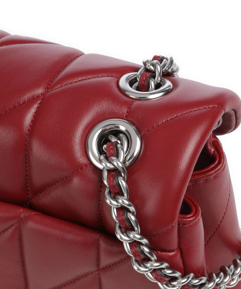 Coach Tabby Quilted 26 Shoulder bag dark ruby