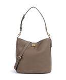 Coach Willow Soft Hobo tas dark stone