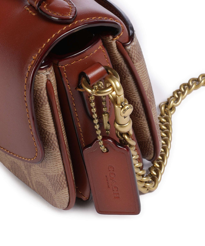 Coach Cassie 17 Crossbody bag tan rust