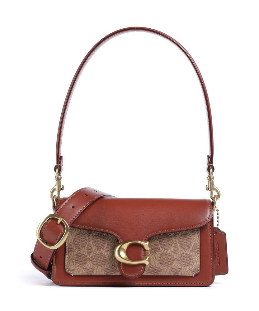 Coach Tabby 20 Shoulder bag tan rust