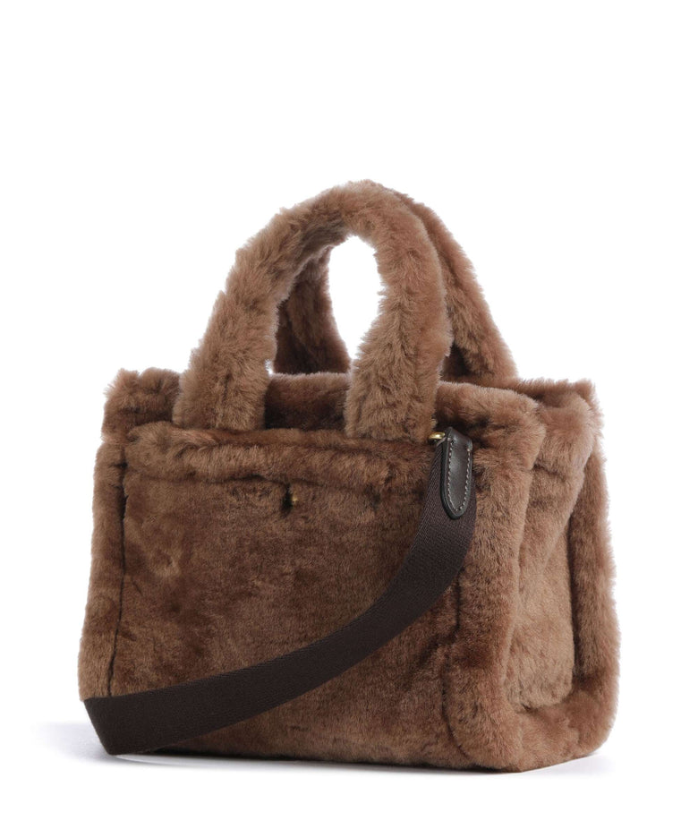 Coach Cargo Shearling 20 Crossbody bag teddy