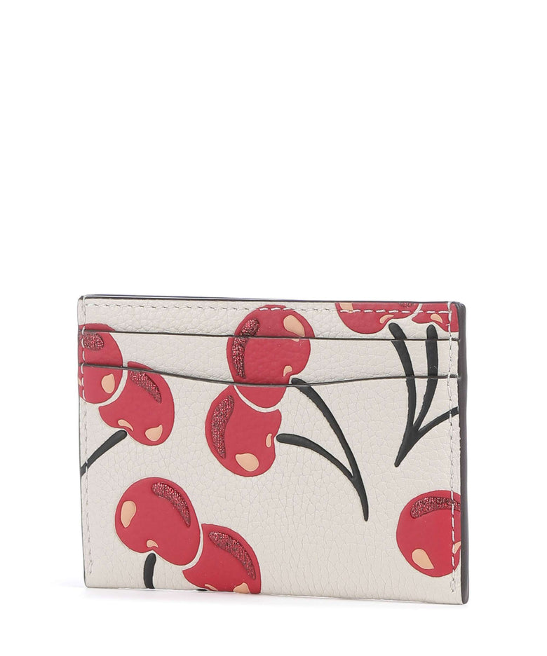 Coach Essential Cherry Print Credit card holder chalk/multicolour