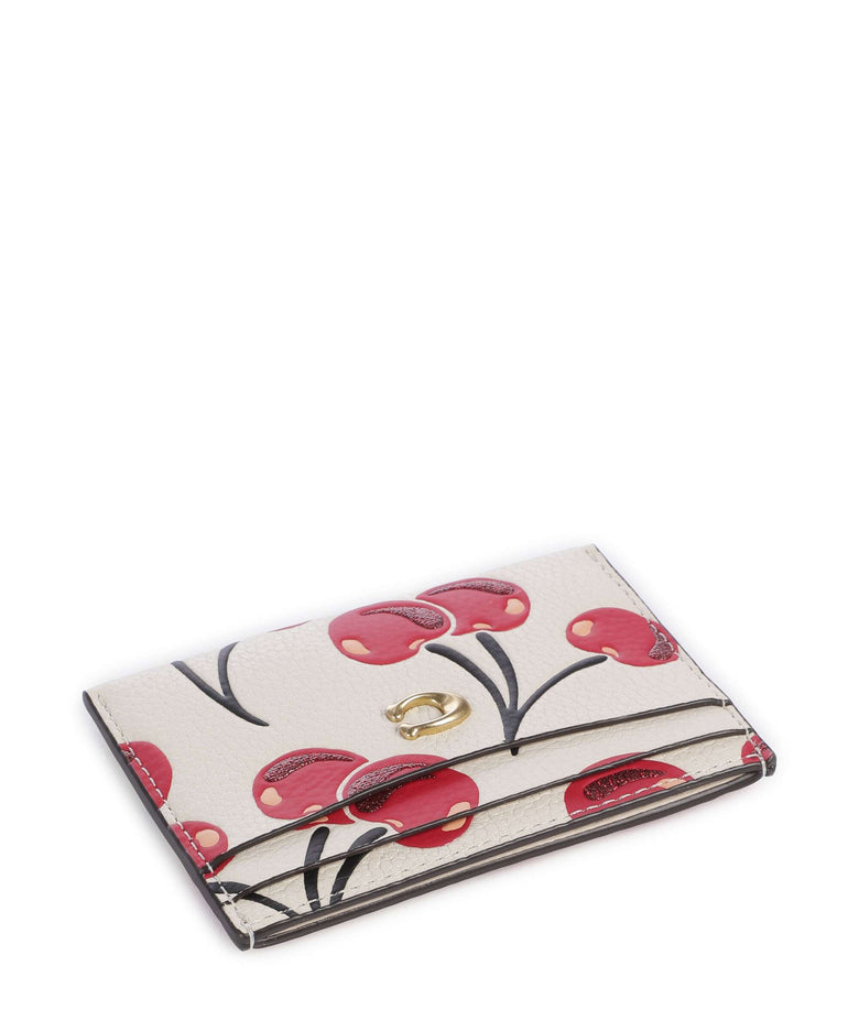 Coach Essential Cherry Print Credit card holder chalk/multicolour