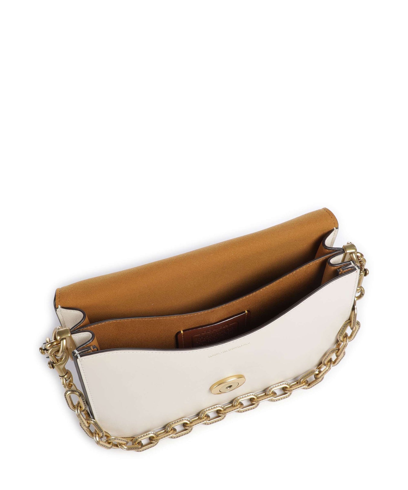 Coach Tabby Soft Chain Shoulder bag chalk