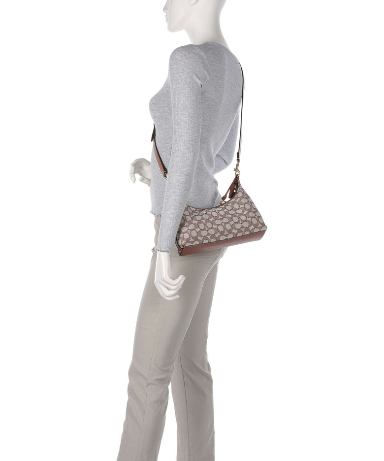 Coach Juliet Signature Jacquard 25 Shoulder bag cocoa/burnished amber