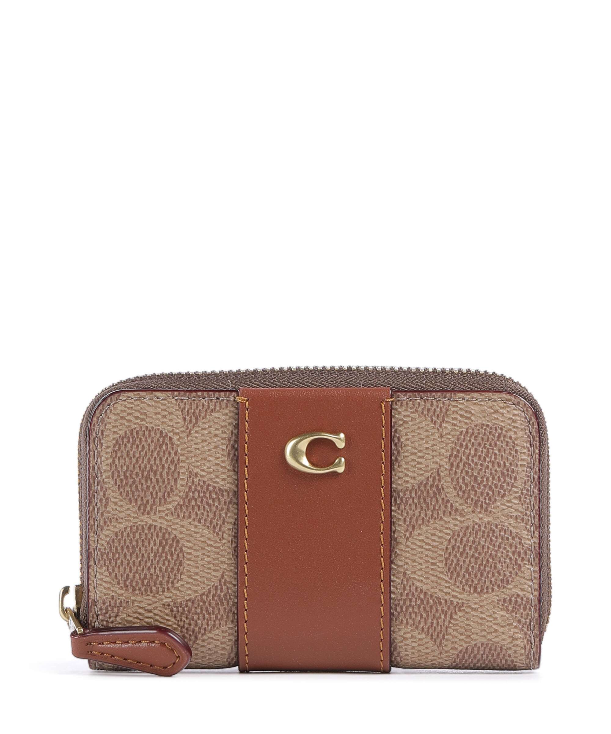 Coach Essential Signature Wallet tan caramel