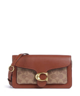Coach Tabby Chain Crossbody tas tan caramel