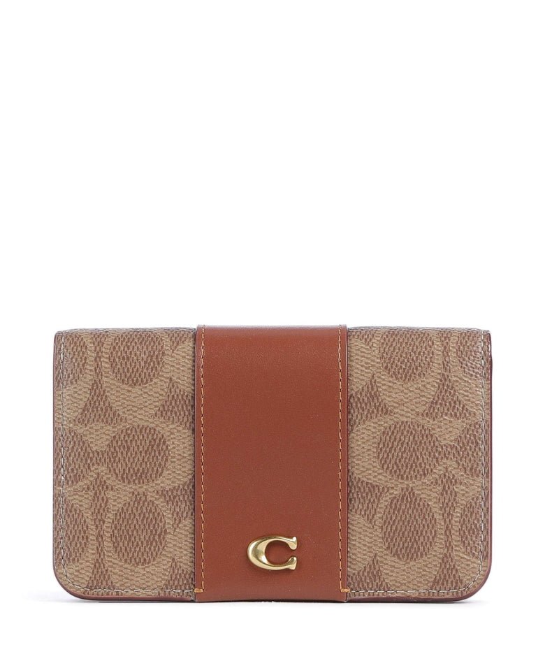 Coach Essential Signature Wallet tan caramel
