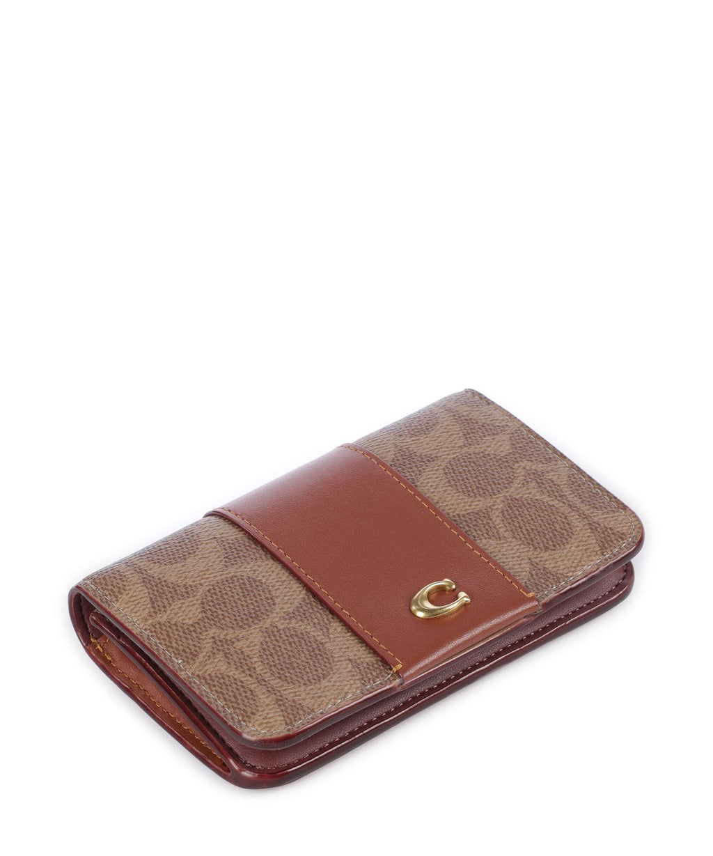 Coach Essential Signature Wallet tan caramel