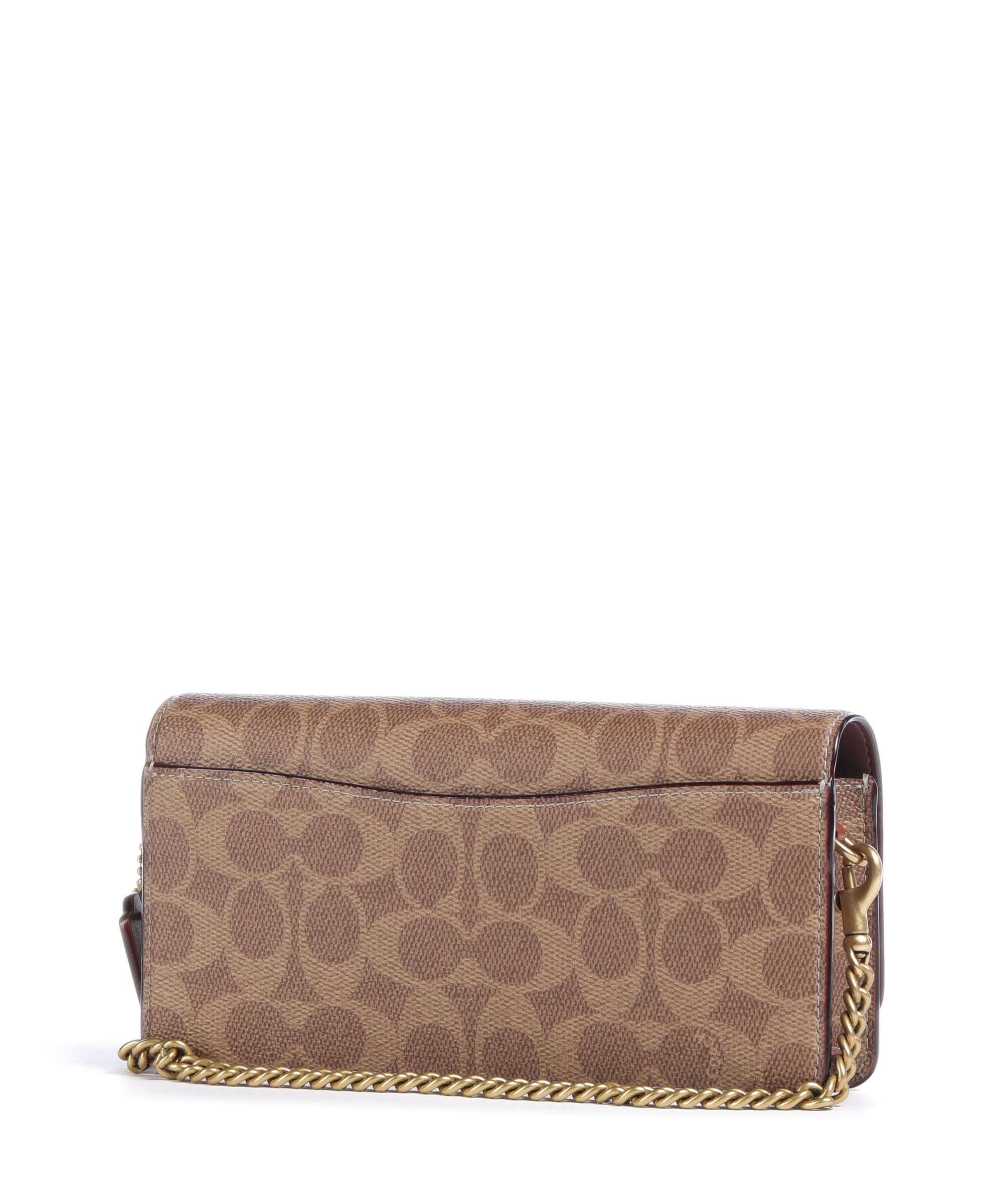 Coach Essential Signature Wallet tan caramel