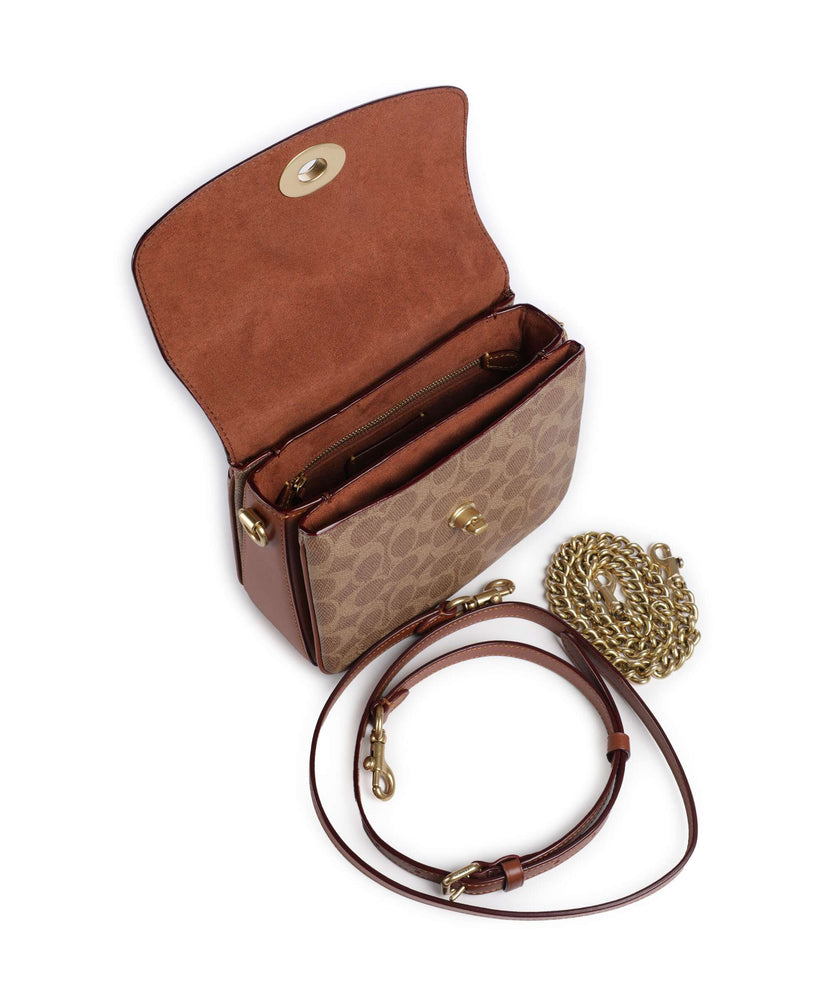 Coach Cassie 19 Crossbody bag tan caramel