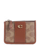 Coach Creditcardhouder tan caramel