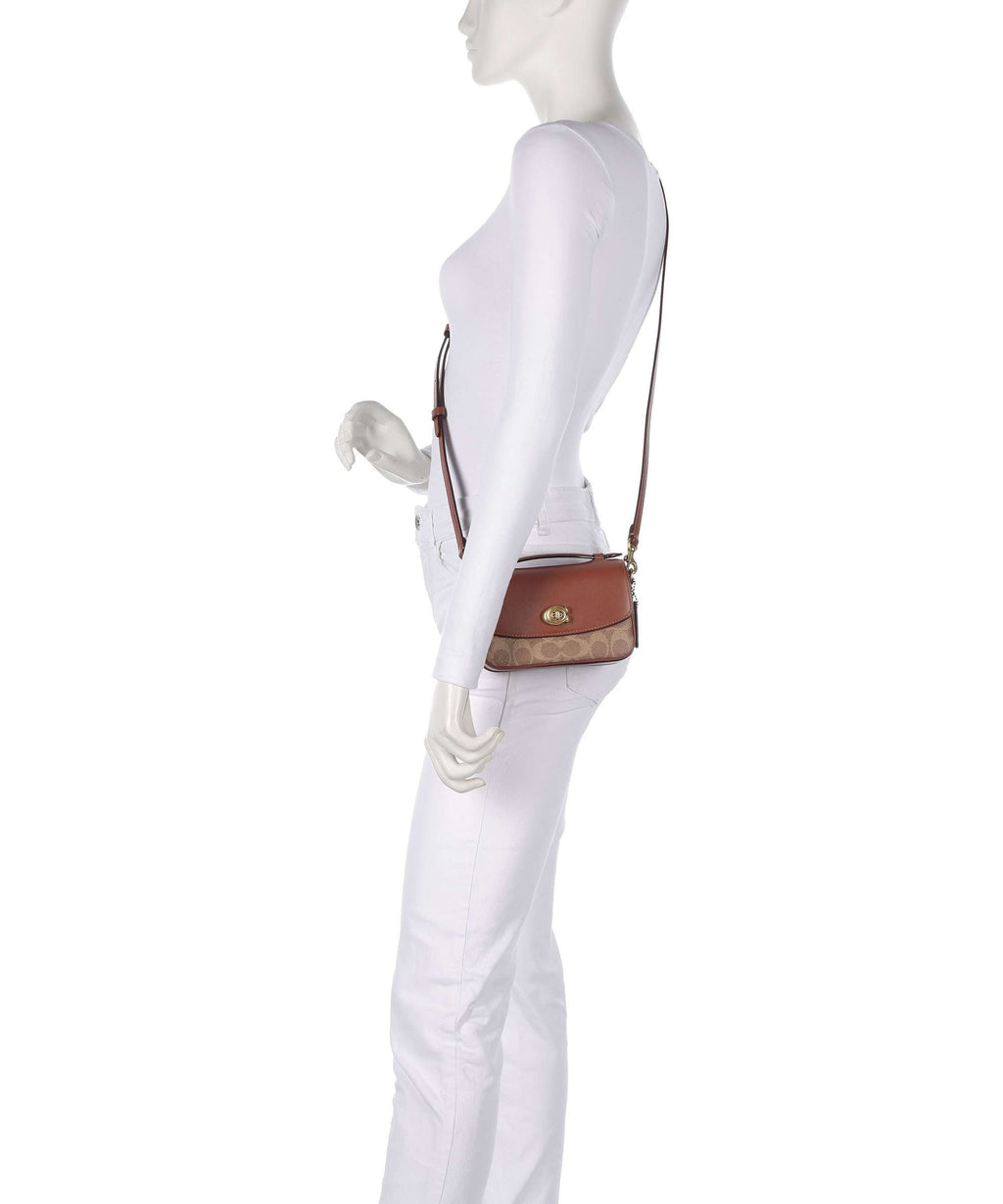 Coach Cassie 17 Crossbody bag tan caramel