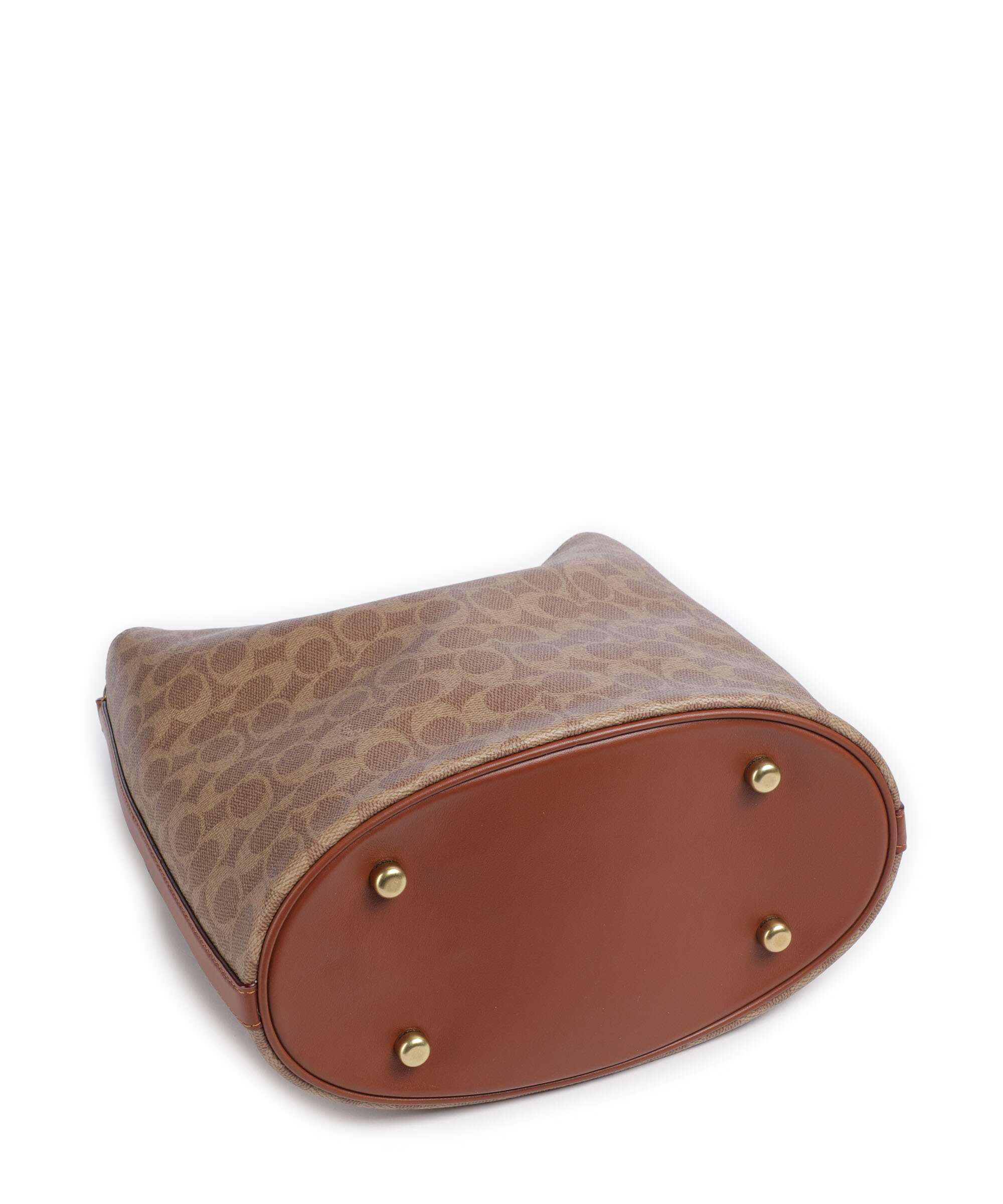 Coach Willow Signature Hobo bag tan caramel