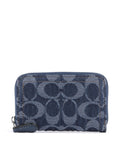 Coach Essential Signature Wallet deep blue/multicolour