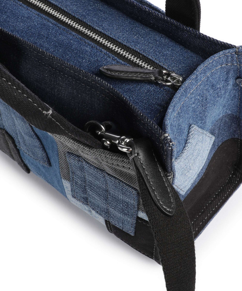 Coach Cargo Patchwork 20 Handbag denim/multicolour