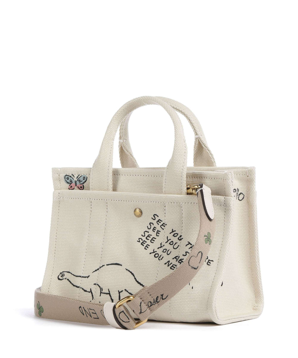Coach Cargo Sketch Print 20 Handbag natural/multicolour