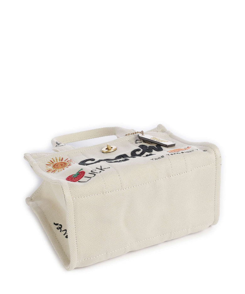 Coach Cargo Sketch Print 20 Handbag natural/multicolour