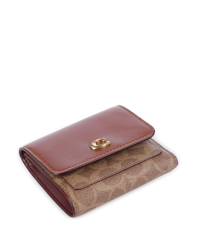 Coach Essential Signature Wallet tan caramel