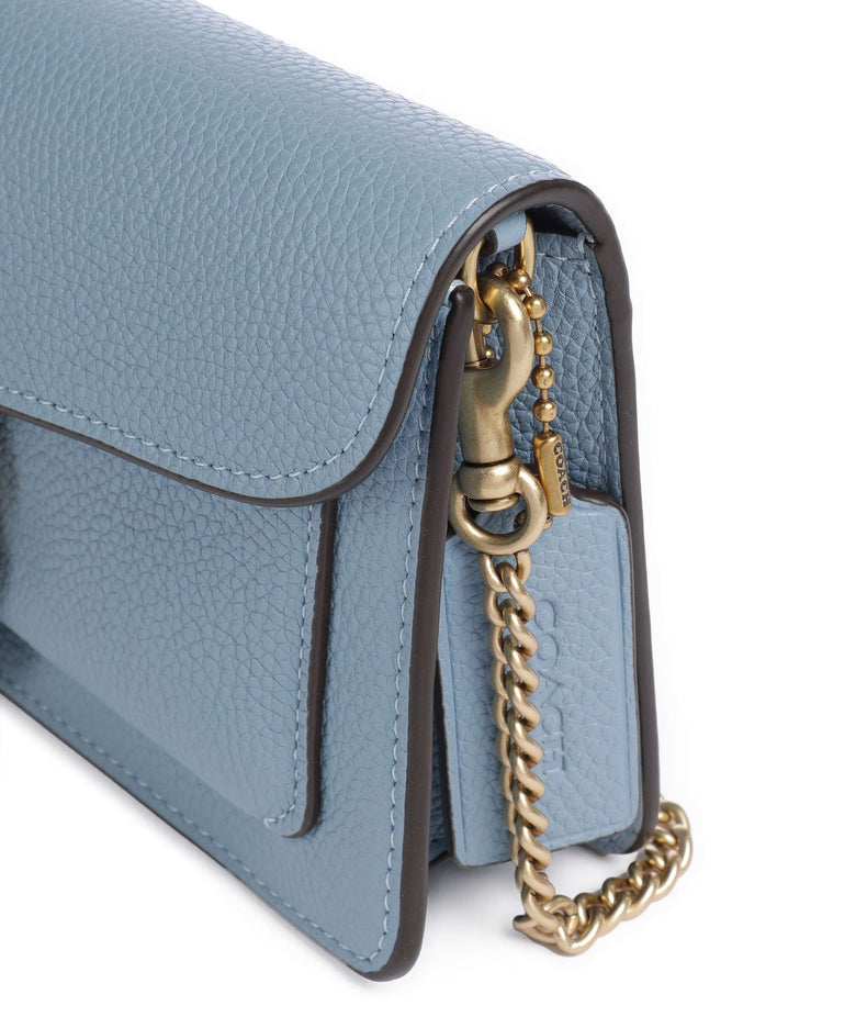Coach Tabby Chain Crossbody bag bluebell