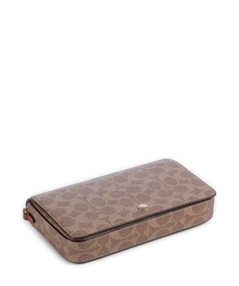 Coach Mila Wallet tan caramel