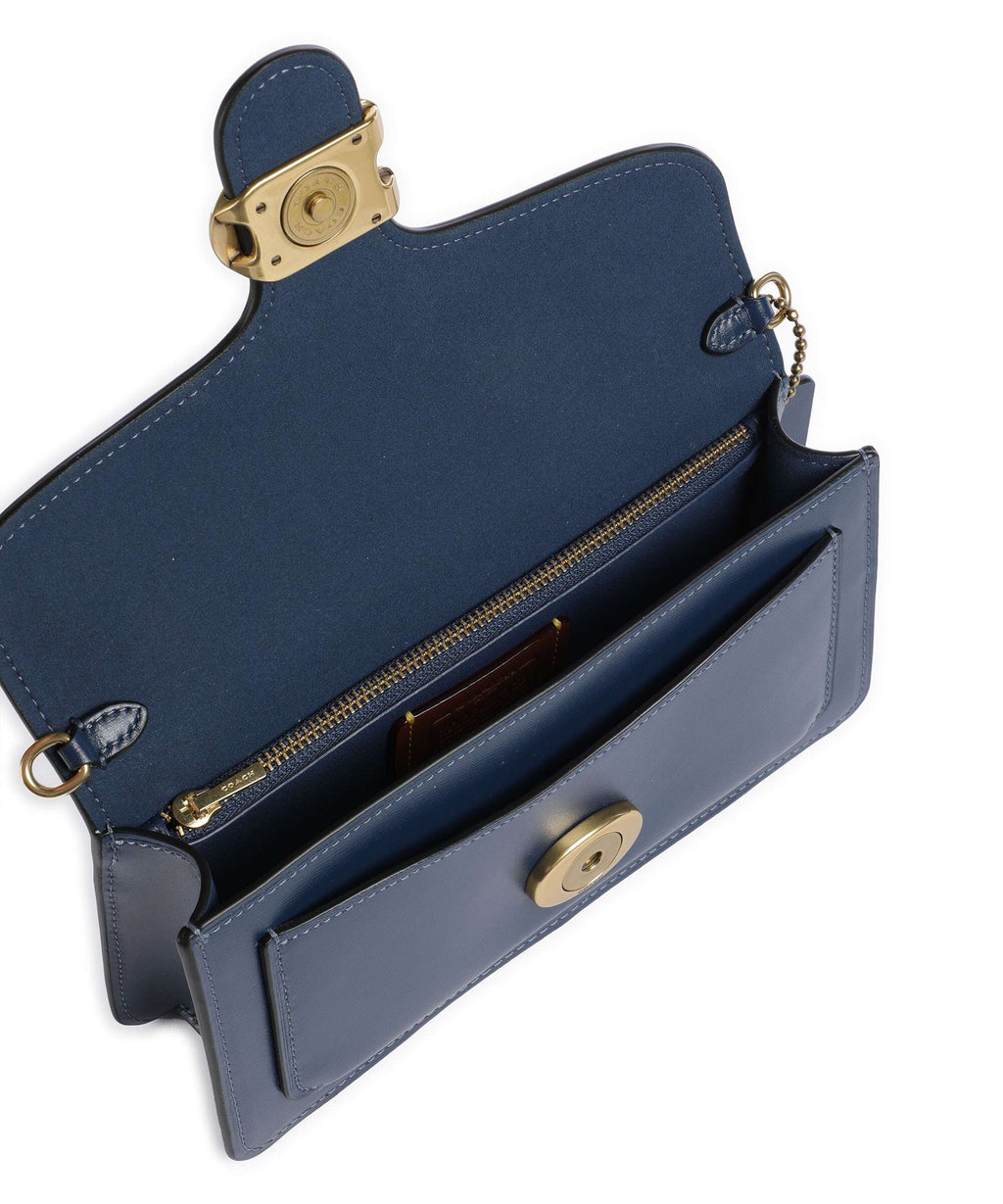 Coach Tabby Chain Crossbody bag deep blue