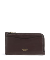 Coach New York Étui à cartes crédit maple