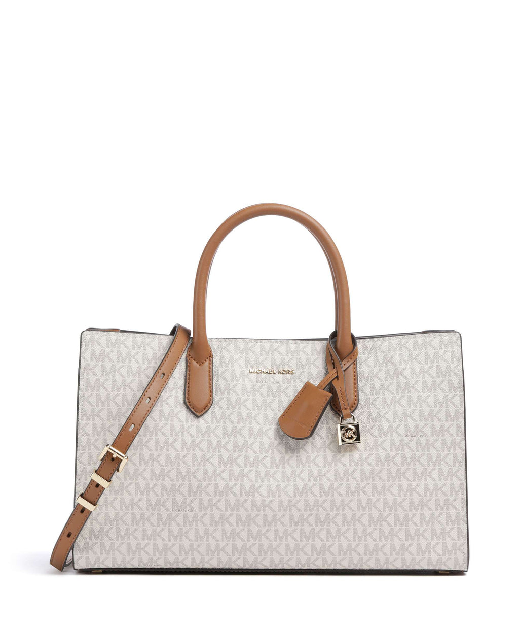 Michael Kors Scarlett Handbag vanilla/acorn